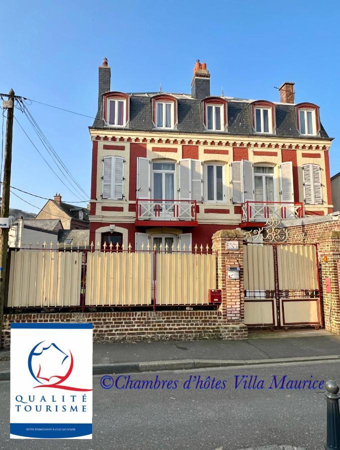 Chambre D'Hote Villa Maurice Étretat Exterior foto